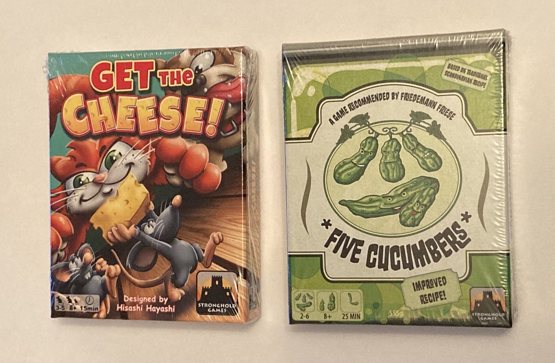 1 Board Game & 2 Card Games