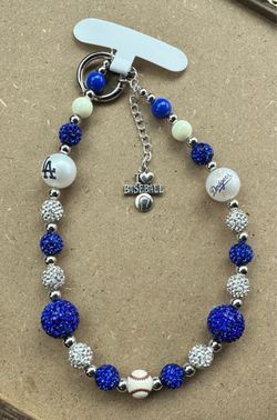 Dodger phone charm