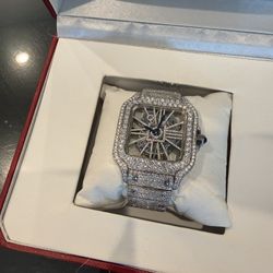 bustdown cartier skeleton 