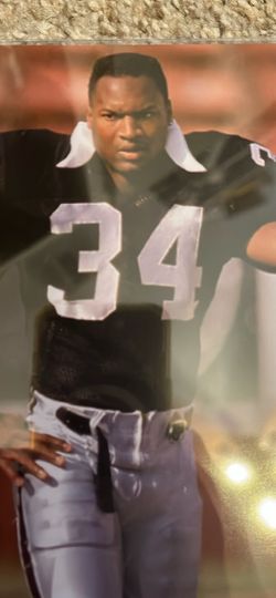 Bo Jackson autographed photo. With COA