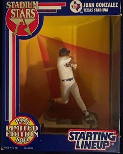 1994 Juan Gonzalez Stadium Stars Starting Lineup – Texas Rangers