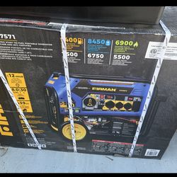 Firman Tri Fuel Generator  T97571