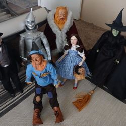 1989's Wizard Of Oz Porcelain Dolls Mint