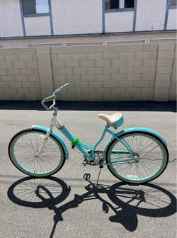 Schwinn Blue Beach Cruiser Bicycle