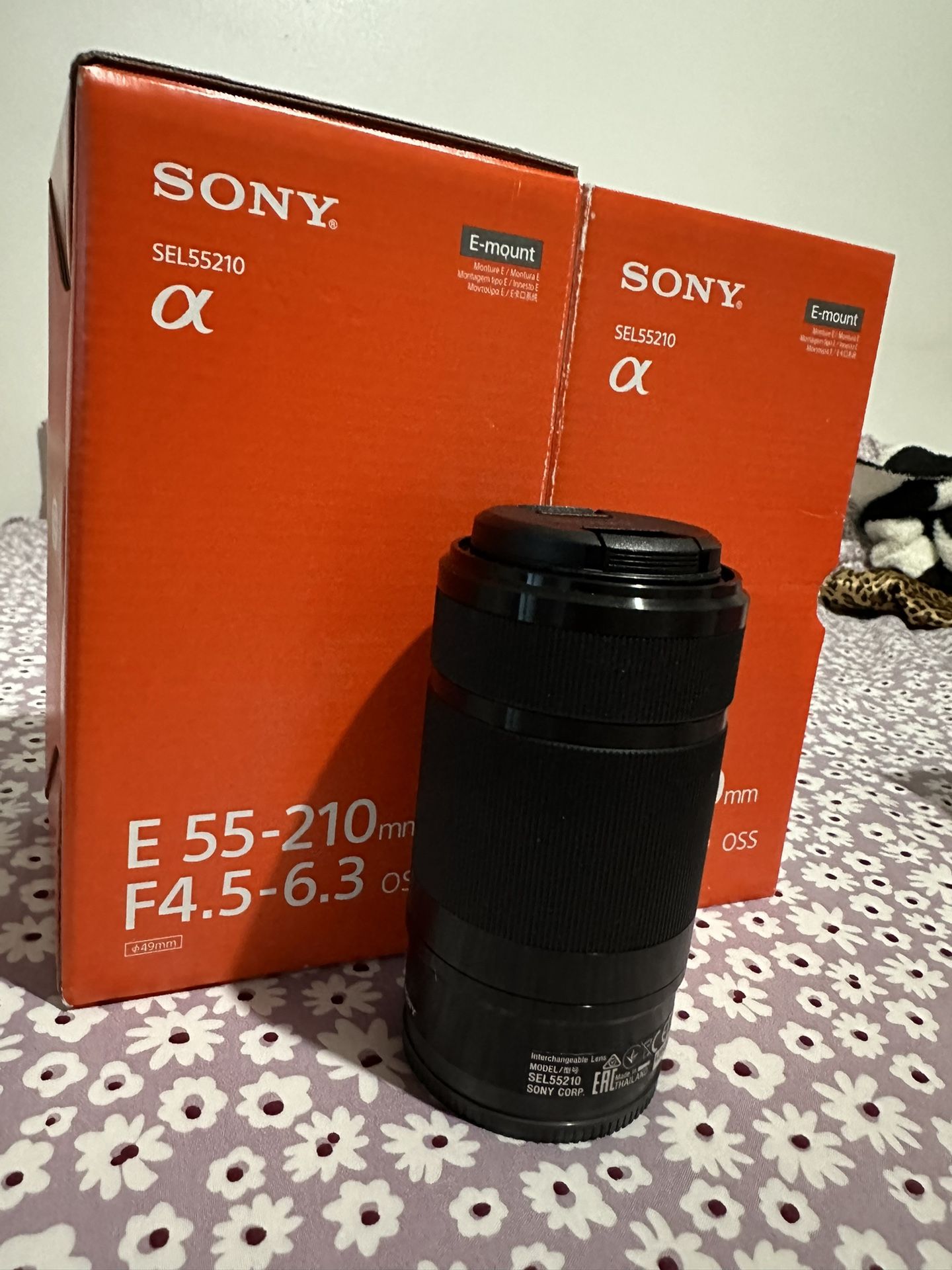 Sony E 55-210 mm Lens