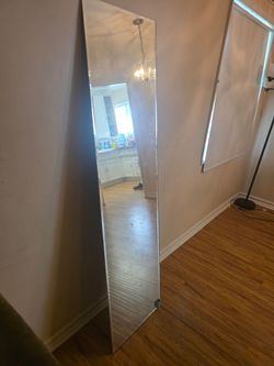 Frameless Full-Length Floor Mirror
