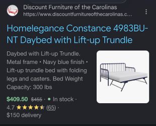 New in box Homelegance Constance Daybed with Lift-up Trundle