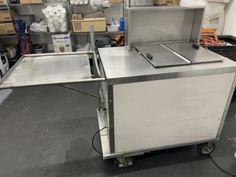 Nelson Cold Plate Ice Cream Cart