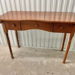 Vintage Solid Wood Console Table 