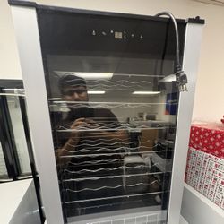 Wine Enthusiast wine refrigerator (Silver) | ($0 Down) | No Credit Required