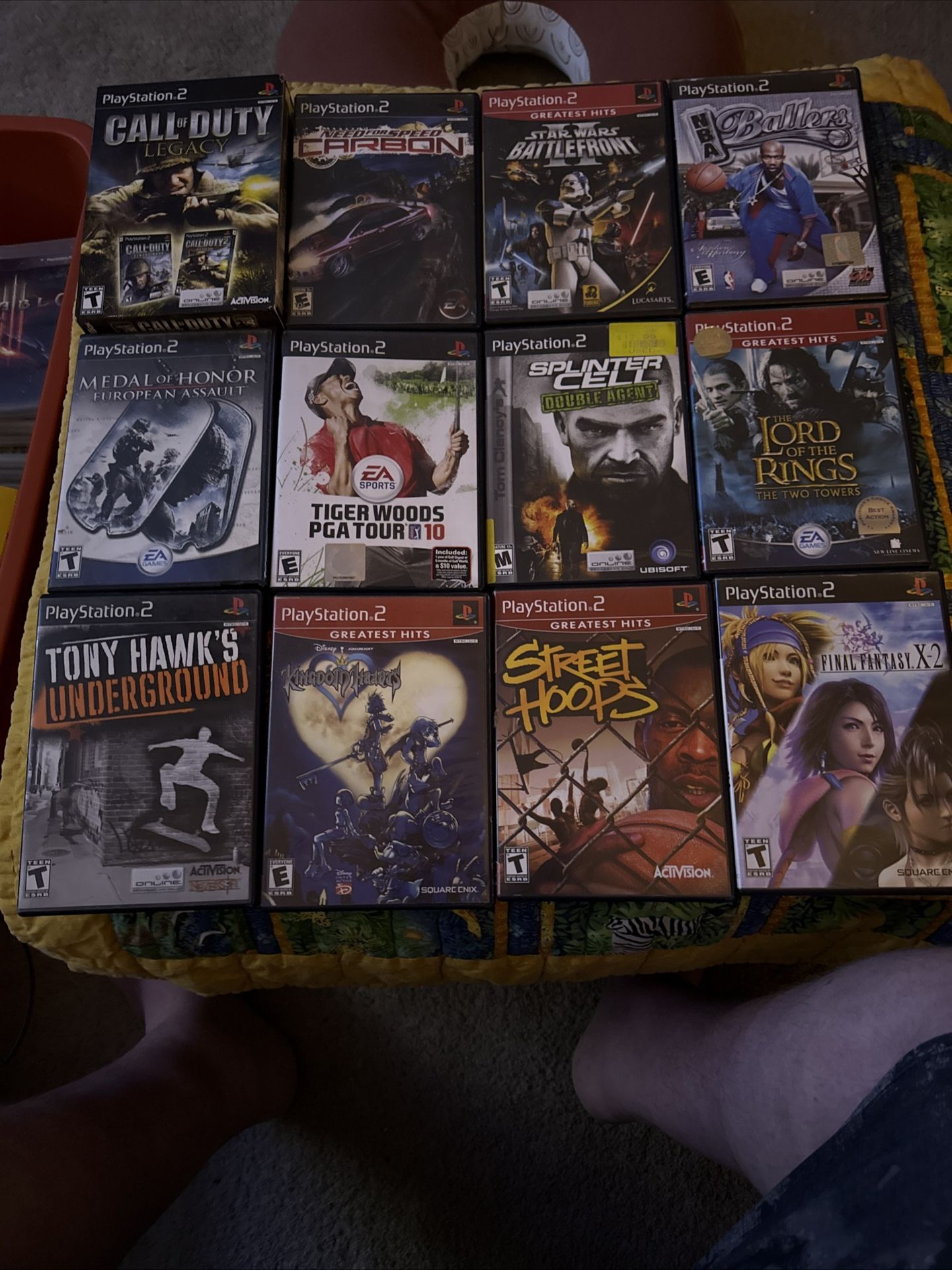 PS2 game bundle 30 titles