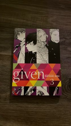 Given Vol. 3 Manga by Natsuki Kizu