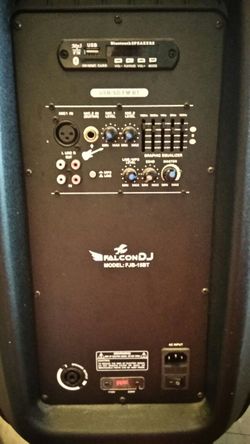 FALCON DJ speaker FJB 15BT for Sale in New York NY OfferUp