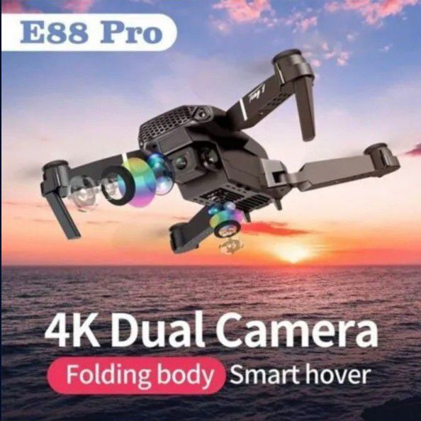 E88 Pro 4K Drone - Great For Beginners! for Sale in Monterey Park, CA -  OfferUp