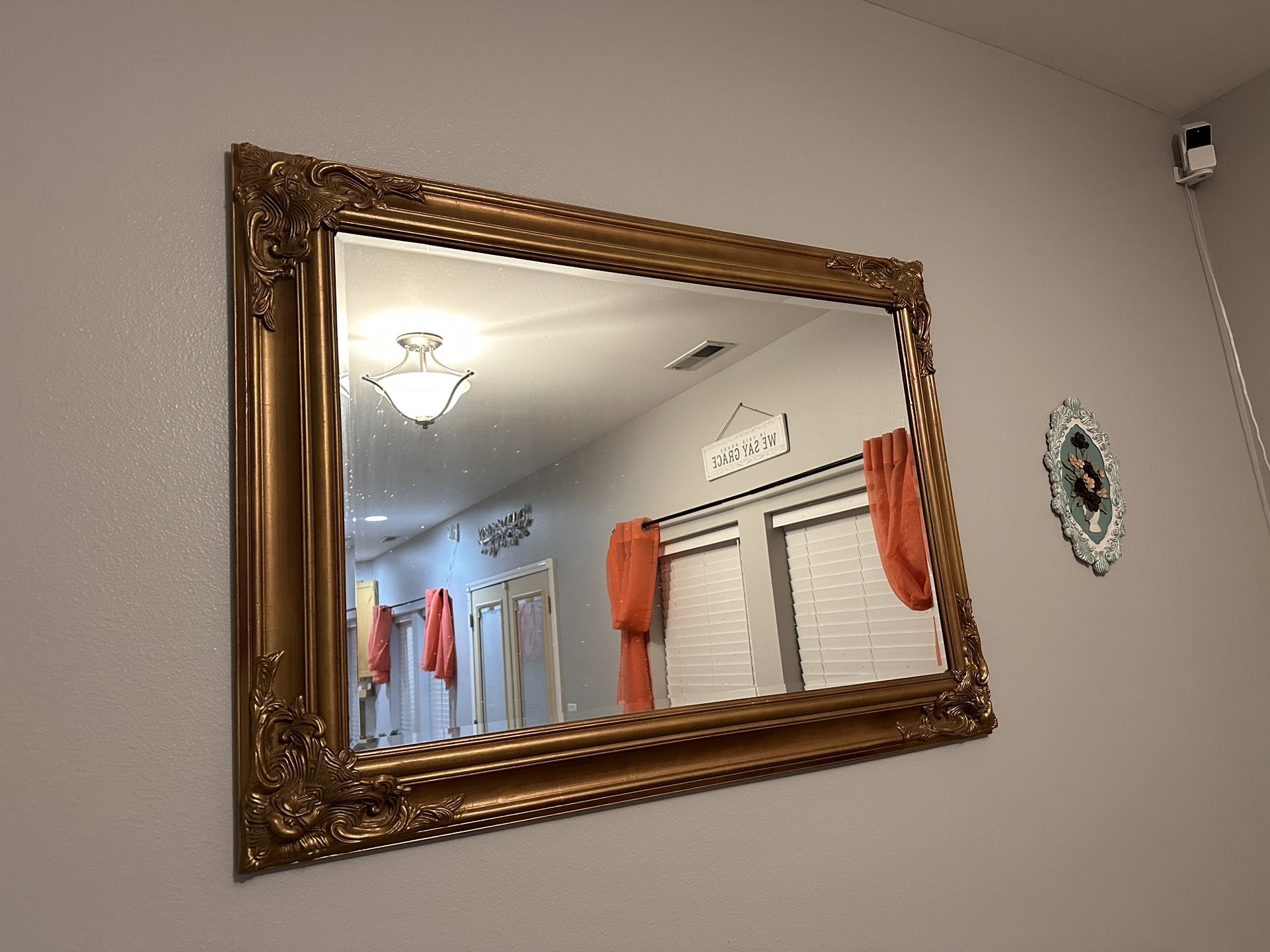 Large Vintage Mirror