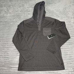 Tavik +  MKLC1703 men’s long sleeve hoodie shirt size L NWT