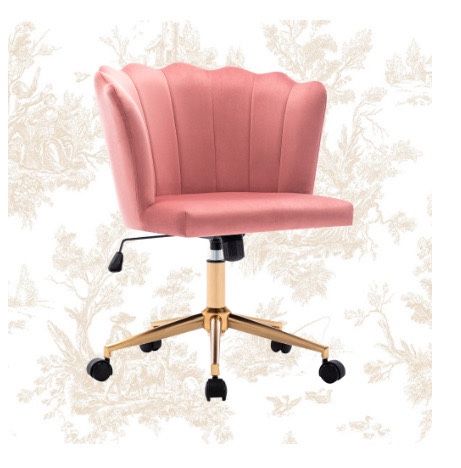 Pink Velvet Chair