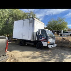 Isuzu box truck