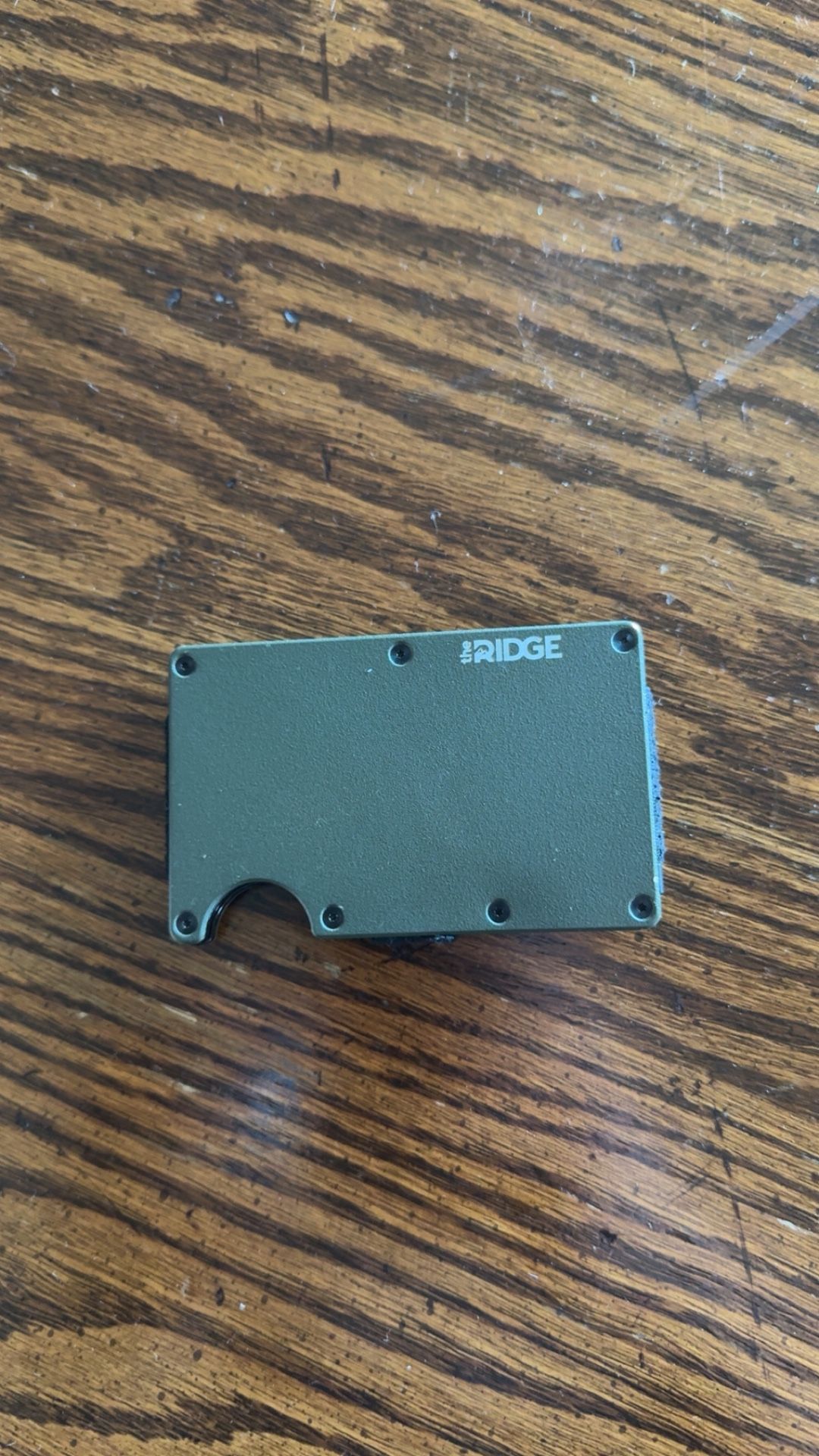 Aluminum Ridge Wallet & Money Clip