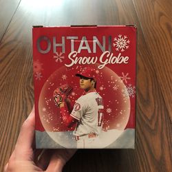 Angel Baseball Snow Globe Ohtani