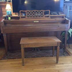 Beautiful Dark wood Piano