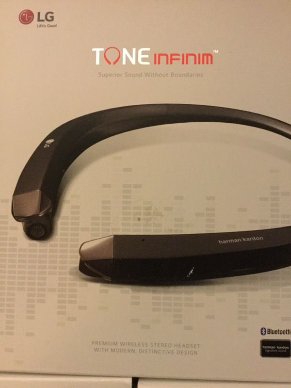LG Tone Infinim HBS-910 Bluetooth Stereo Headset - Black