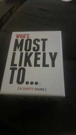 Who’s Most Likely To… Party Game