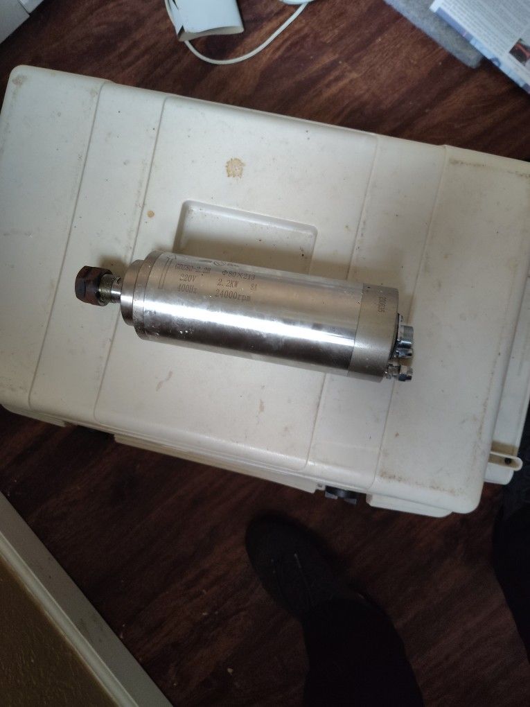 GOWE Water Cooled CNC Spindle Motor 1.5KW 2HP Engraving