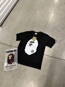 Black and White Bape Shirt