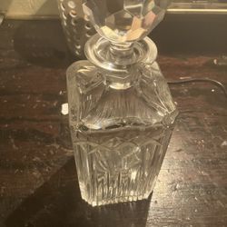 Decanter Made By Atlantis (has Stamp)