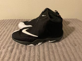 Nike Air Zoom Flight The Glove Black/White High Top Zip Men's 11.5 (Preowned)