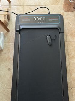 Well fit under desk walking pad treadmill