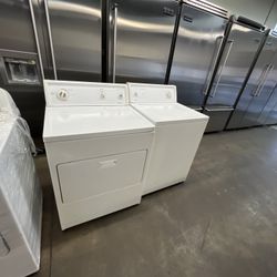 Kenmore Top Load Washer And Gas Dryer Set Heavy Duty 