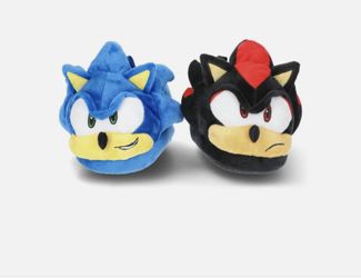 Sonic Shadow slippers