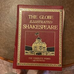 Globe Gold Leafed Illustrated Shakespeare