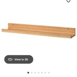 Ikea Wodden Shelf (Maleras)