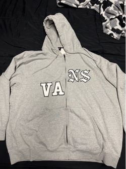 Vans zip up hoodie