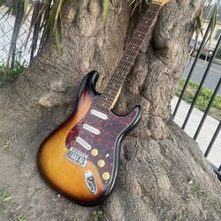 Squier Stratocaster Guitar + Gig Bag