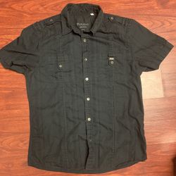 Men’s Guess Short Sleeve Button up