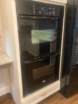 Double Oven &Dishwasher Gloss Black