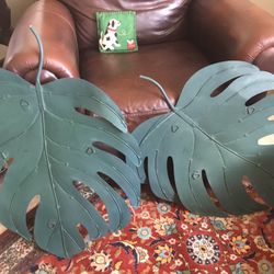 patrick day gallery tropical leaves 30 by 24