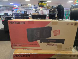 Kicker 12” Dual Down-Firing Subwoofer System