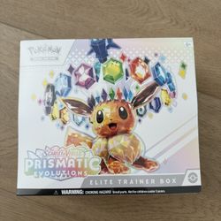 Prismatic Evolutions Elite Trainer Box (ETB)