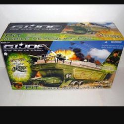 GI Joe Rise of Cobra Pit Base  GI Joe Headquarters Command Center Base NEW