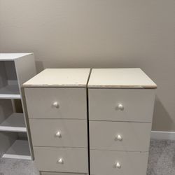 IKEA 3 Drawer Dressers