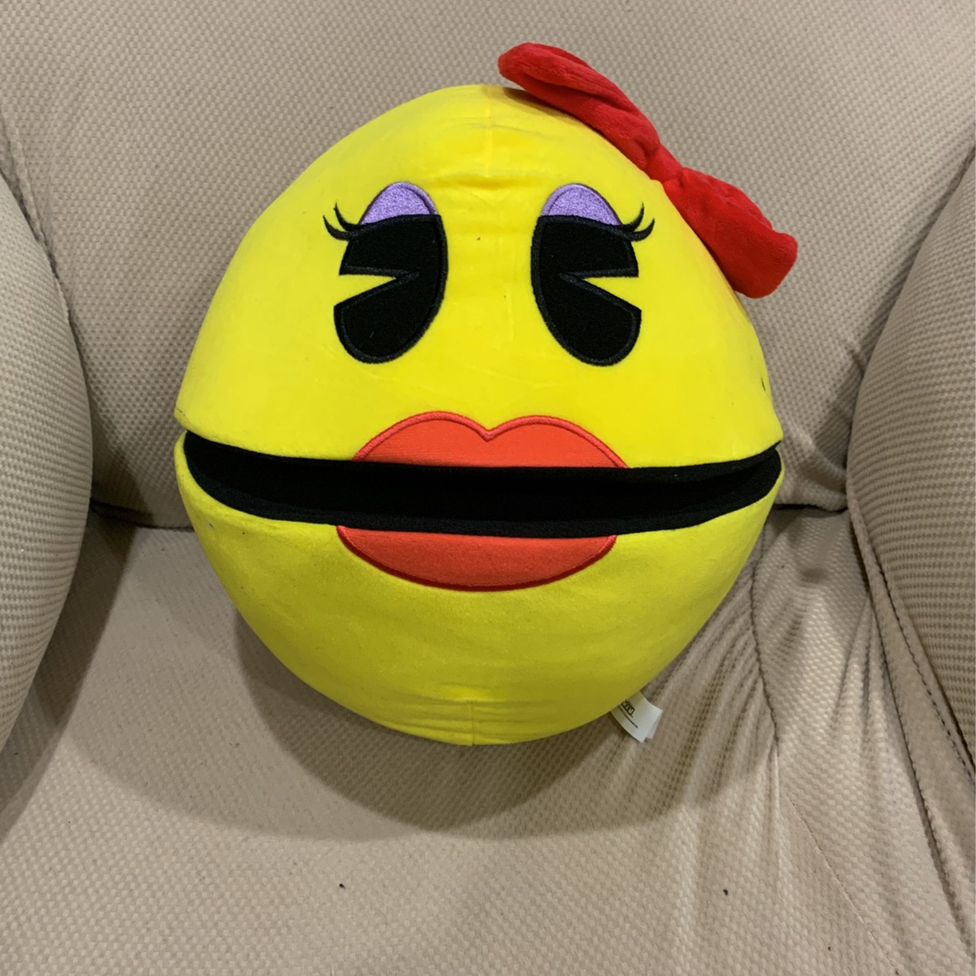 Ms Pac-Man Stuffed Character