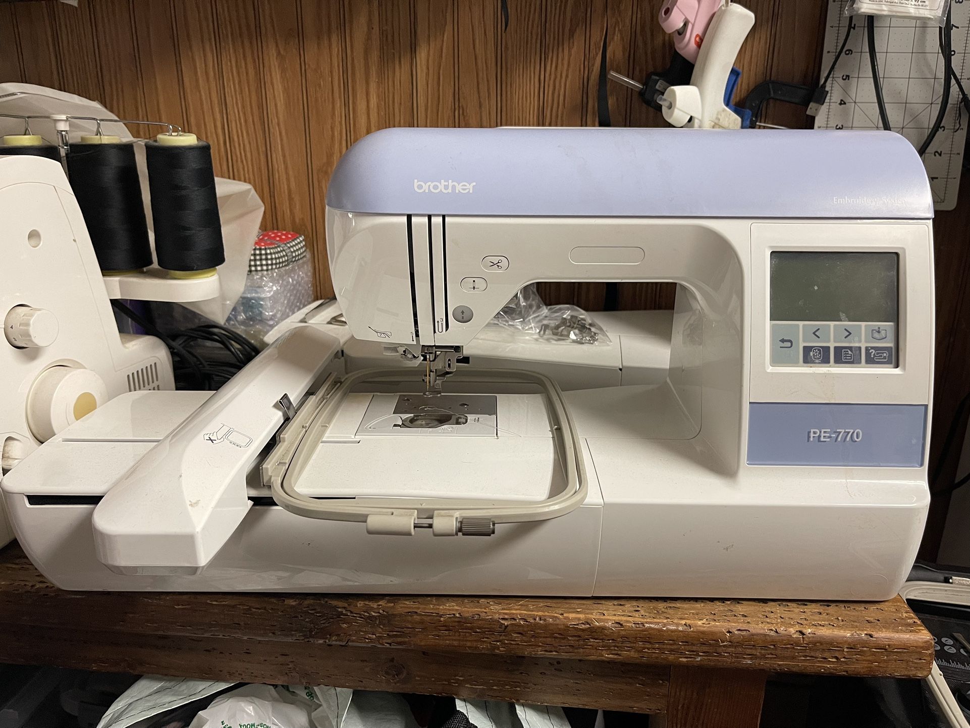 Brother PE770 embroidery machine For Sale