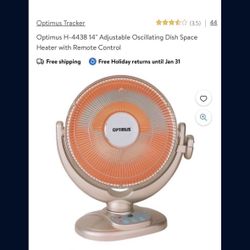 Heater with Remote Control