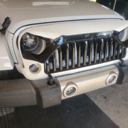 Front Grille For A Jeep 