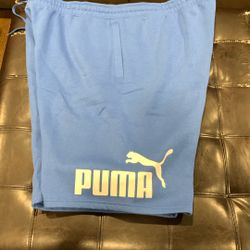 Big Men’s Puma Fleece Shorts